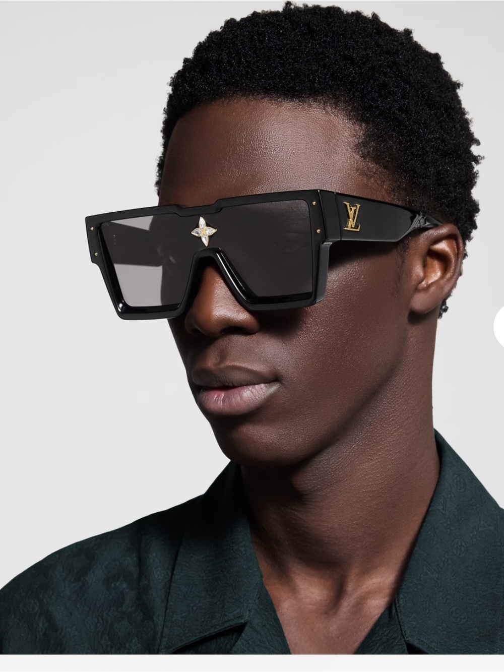 Louis Vuitton Cyclone Sunglasses Black